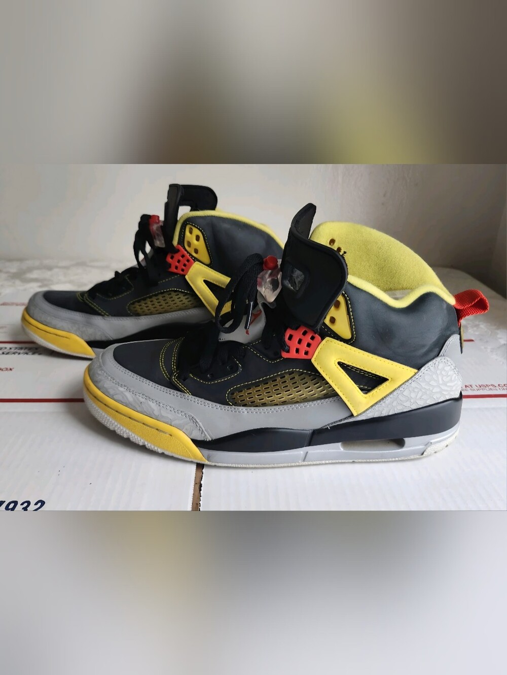 Nike Air Jordan Spizike 3M Metallic Silver 2013 Men’s Size 10.5 (315371-050)